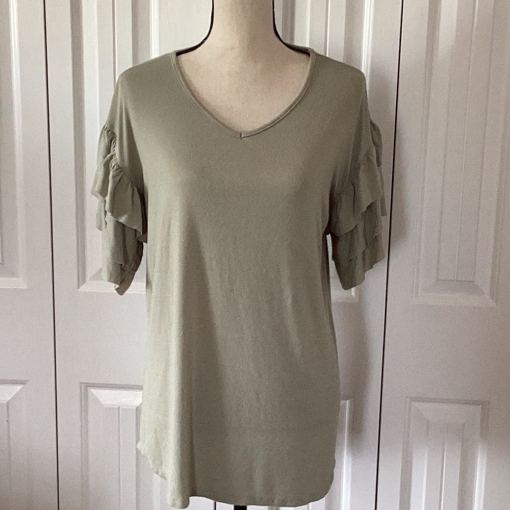 Sage green Celeste top